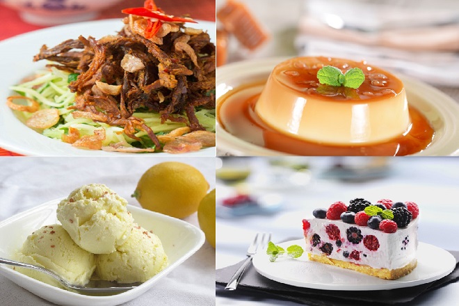 Các món bánh giải nhiệt mùa hè