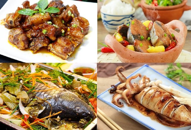 Các món mặn ngon mùa hè