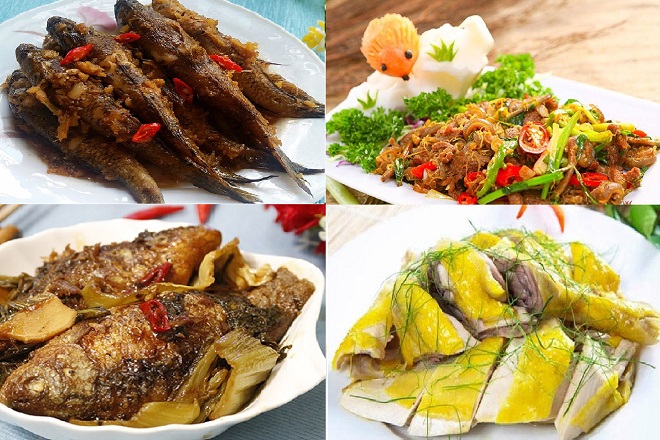 Các món mặn ngon bổ dưỡng mùa hè