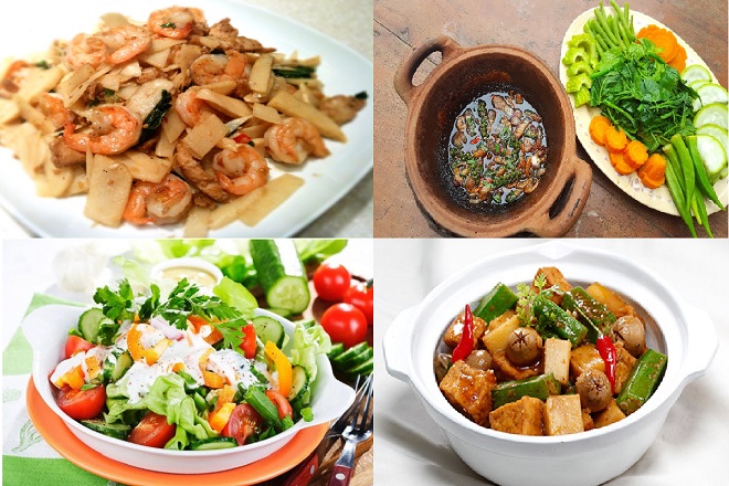 Các món rau giải nhiệt mùa hè