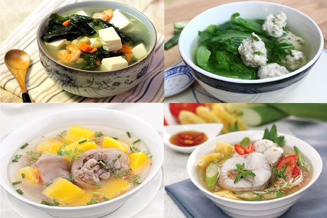 Các món canh bổ dưỡng mùa hè