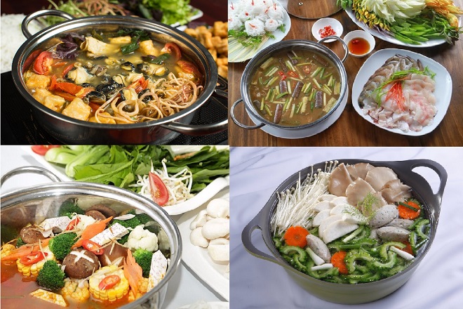 Món lẩu thanh mát mùa hè