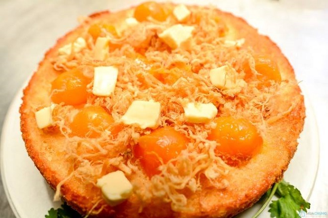 Bánh bông lan trứng muối