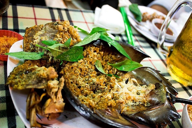 sam biển nướng