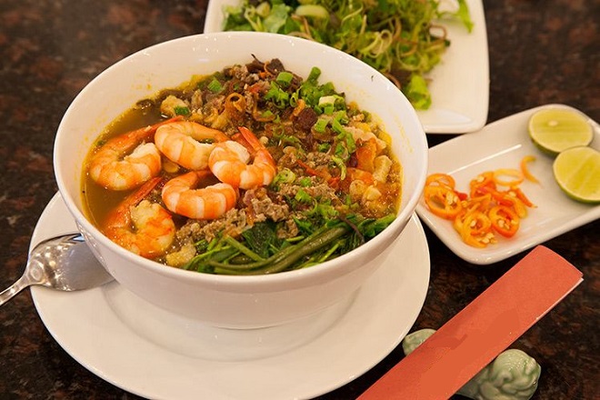 bún tôm
