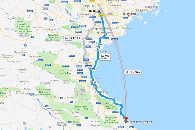 Hà Nội, Quảng Bình