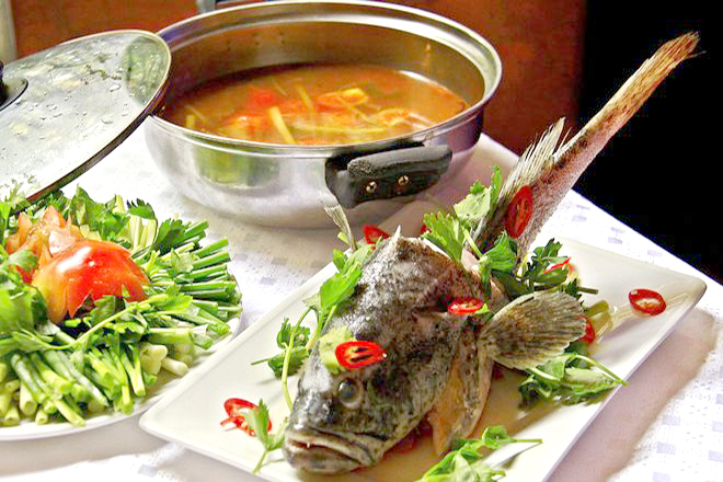 Cá nấu canh chua