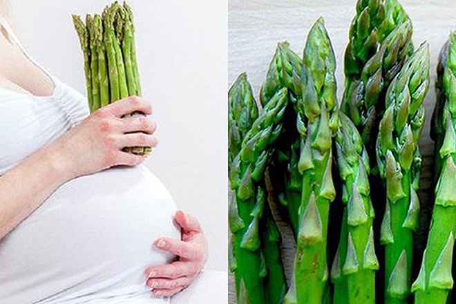 Măng tây thực phẩm tốt cho bà bầu
