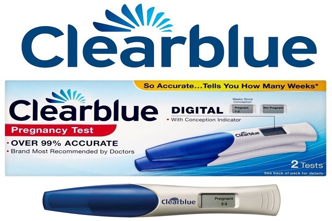 Que thử thai điện tử Clearblue