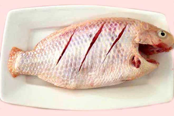 Làm sạch và khứa cá