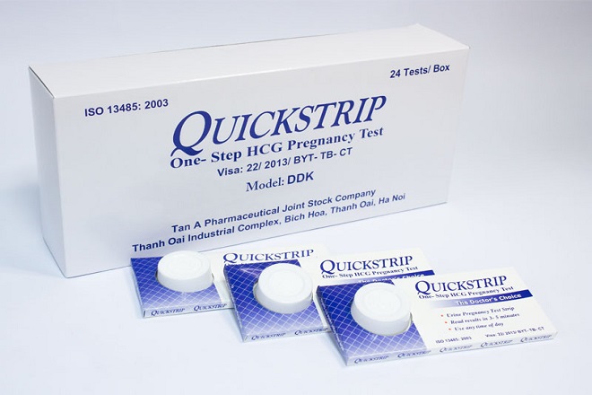 Que thử thai Quick Strip