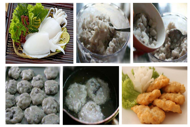 cách làm chả mực