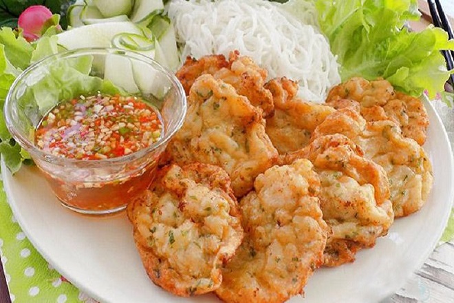 Chả mực giò