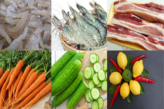 Nộm sứa tôm thịt