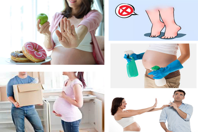 những điều mẹ nên tránh