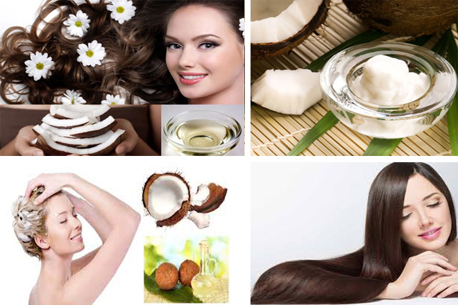 dầu dừa dưỡng tóc