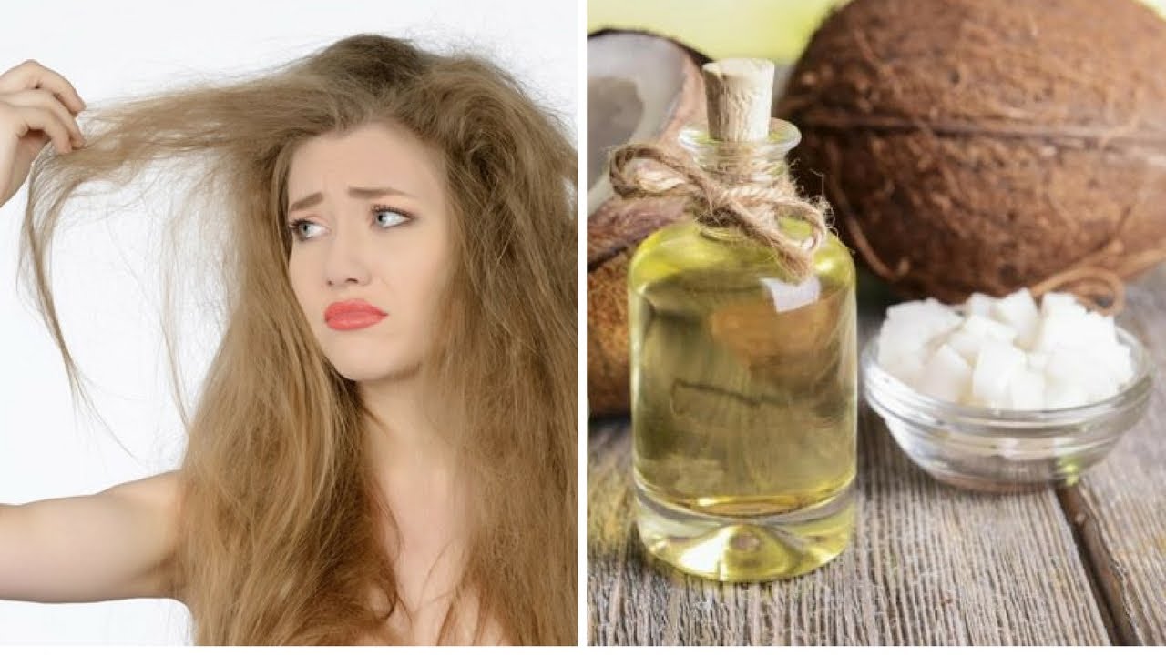 dầu dừa bí quyết giảm hư tổn
