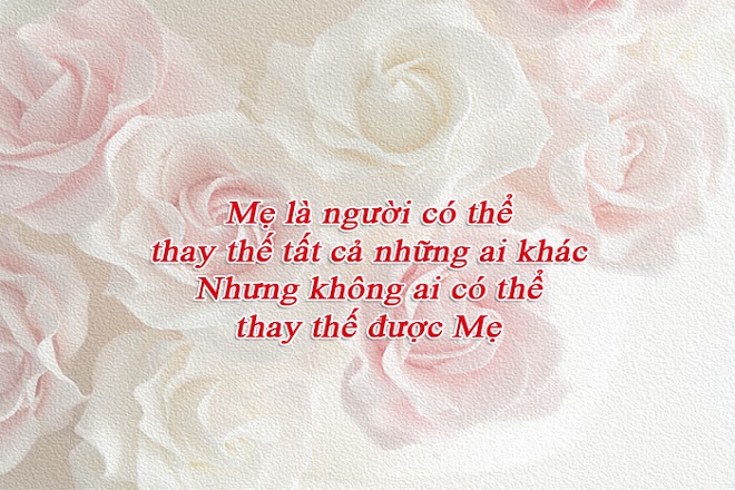 cau nói về mẹ