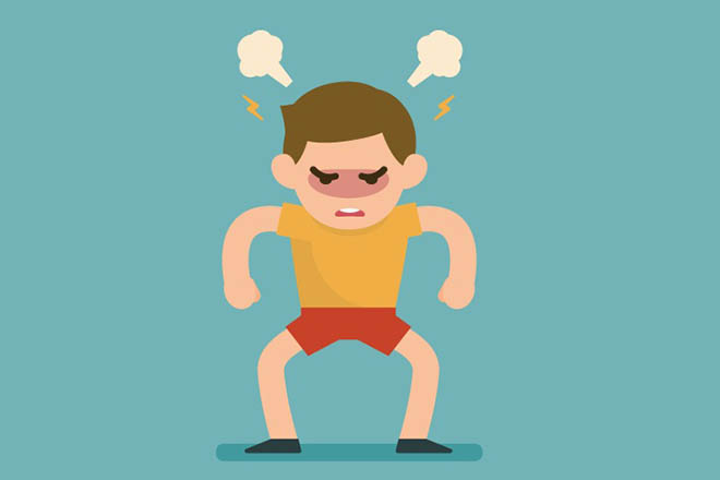 Trẻ bị kích động