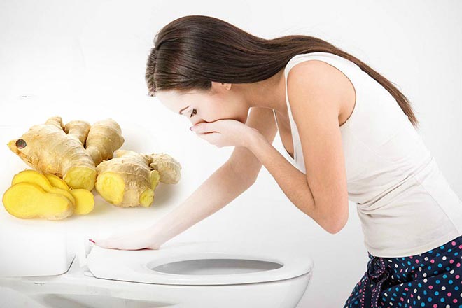 Gừng giảm buồn nôn cho bà bầu