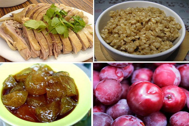 món ăn cho ngày tết Đoan Ngọ