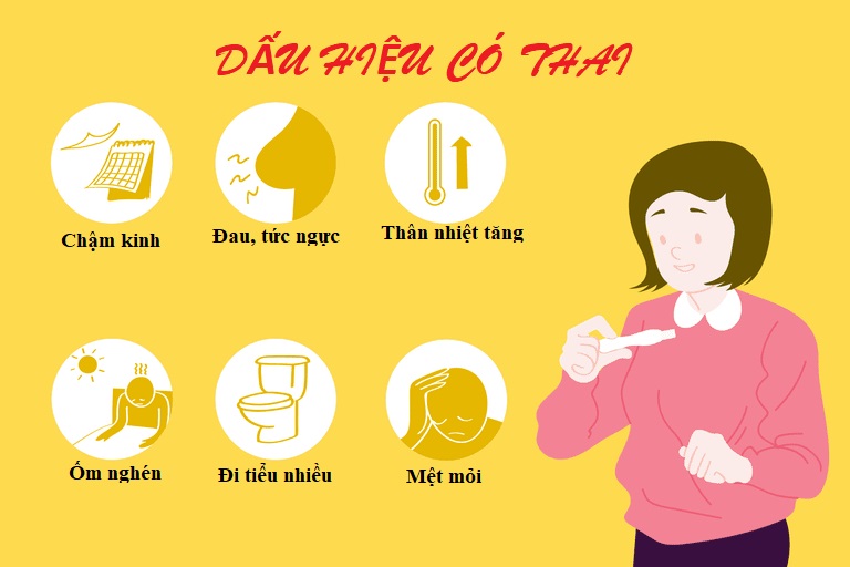 dấu hiệu mang thai