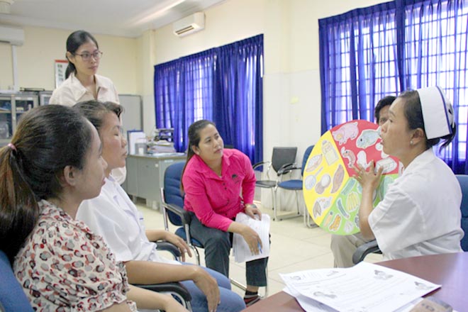 Nói chuyện với bác sỹ về dinh dưỡng thai kỳ