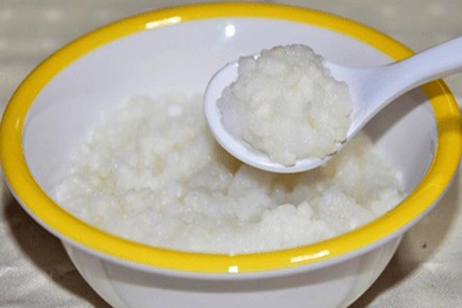Cách nấu cơm nát cho bé