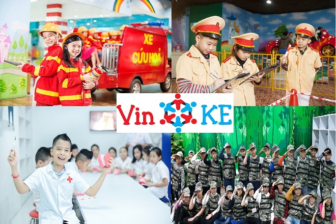 Khu vui chơi giáo dục trẻ Vinke