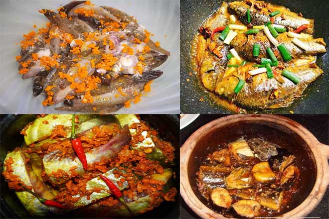 cá kho nghệ