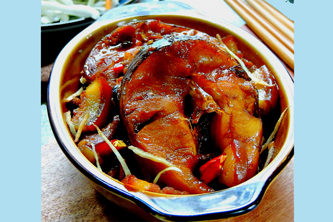 Cá kho riềng