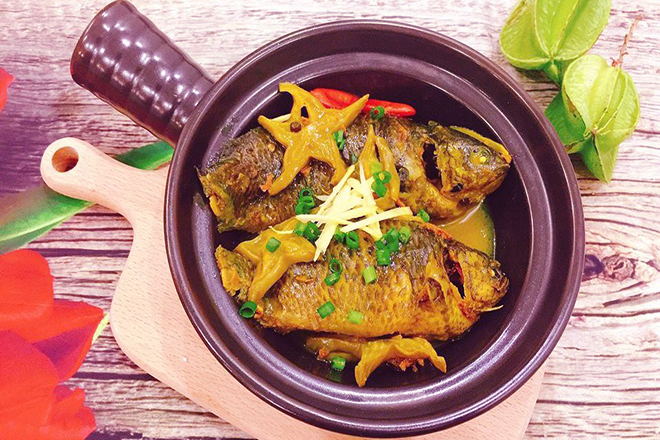 Cá kho khế