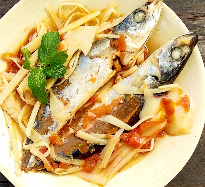 Cá kho măng