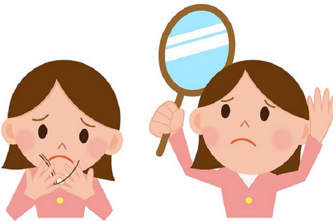 trẻ bị rụng tóc