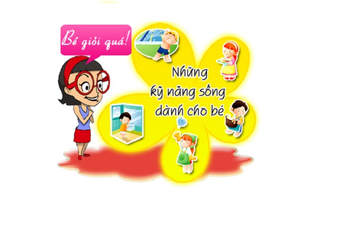 cho bé học kỹ năng sống