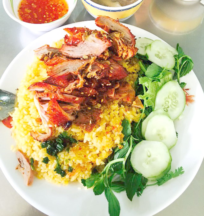 Cơm vịt nướng Nha Trang