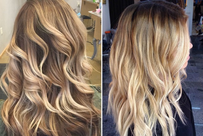 highlight balayage