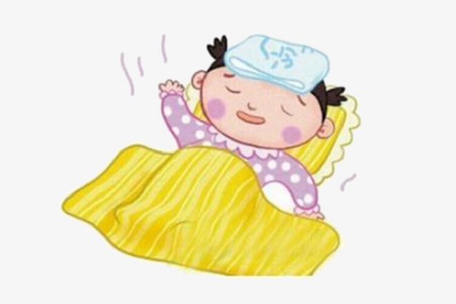 bé bị cảm cúm