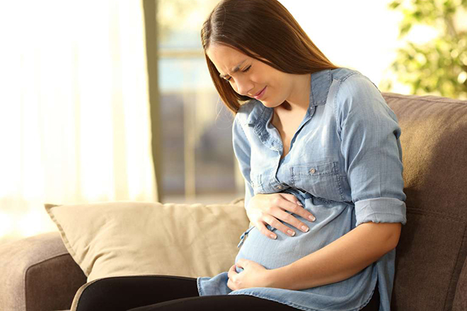 Bà bầu đau bụng dưới khi mang thai