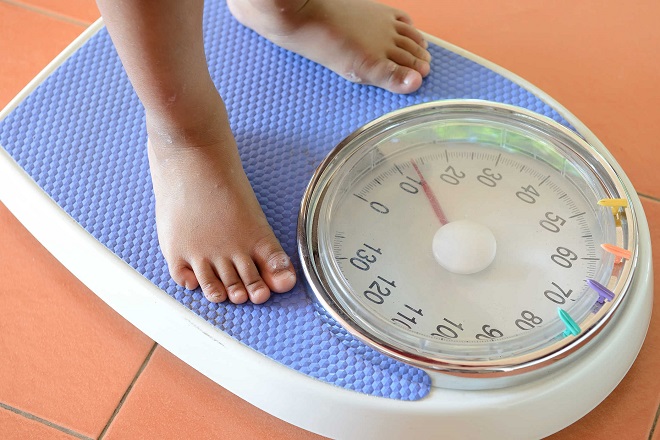 cân nặng của bé gái