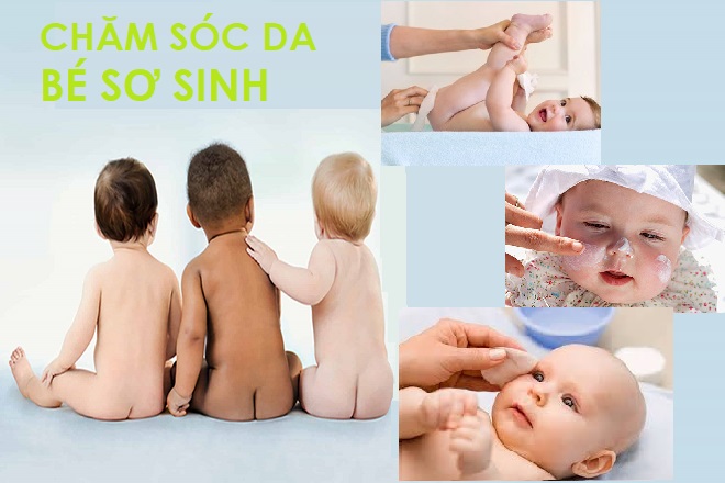 chăm sóc da bé sơ sinh
