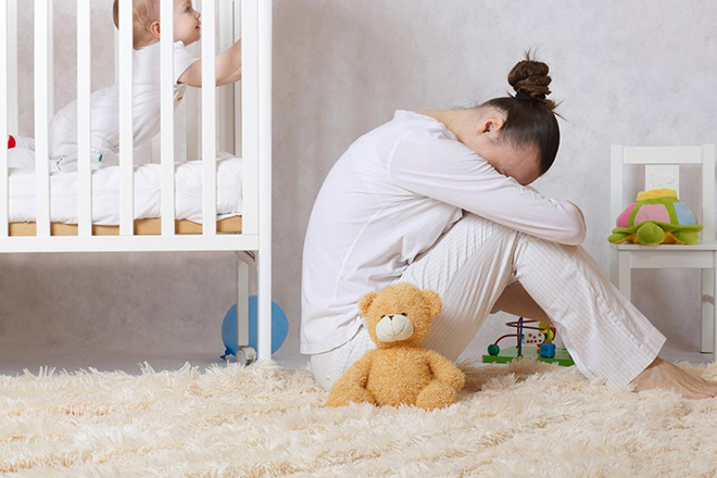 Mẹ bị trầm cảm sau sinh