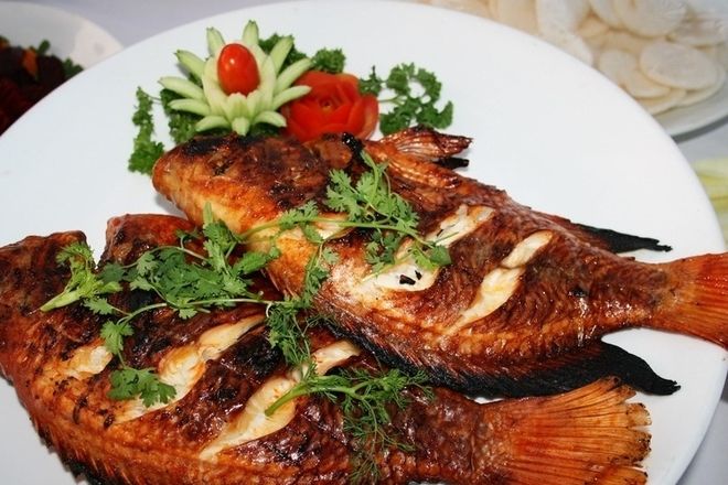 Cá nướng thơm ngon
