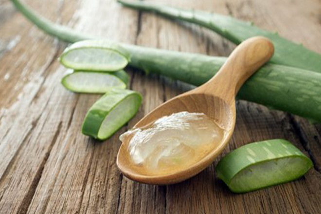 lấy gel nha đam