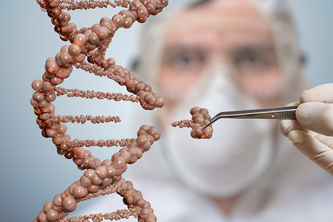 Một phần mã DNA bị khuyết