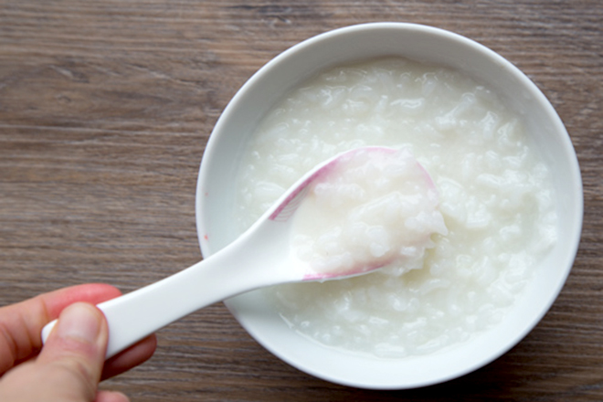 Tăng độ thô của cháo