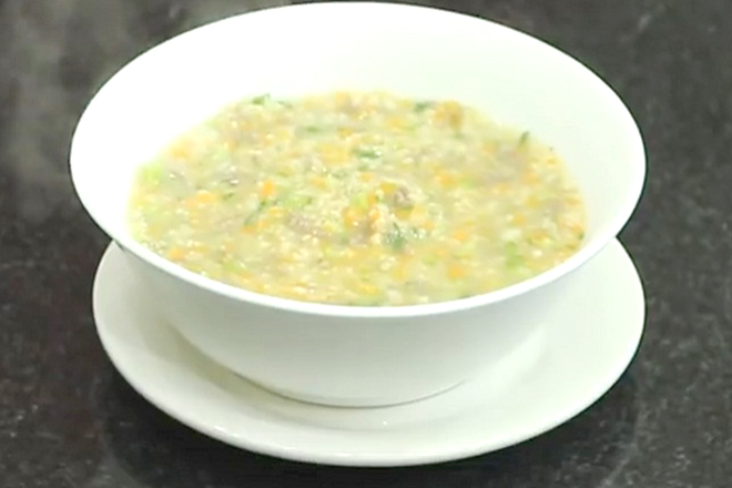 Cháo thịt bò