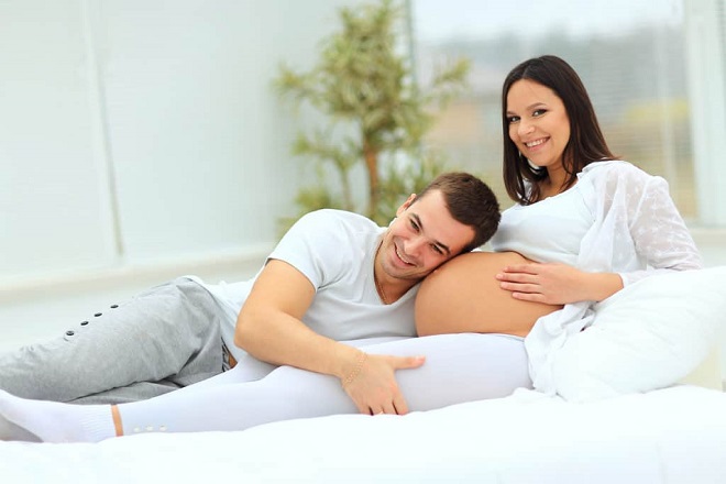 mẹ bầu nghỉ ngơi