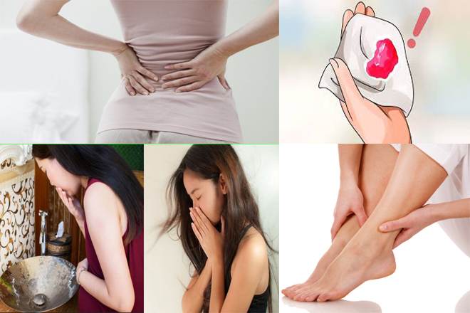 những dấu hiệu có thai