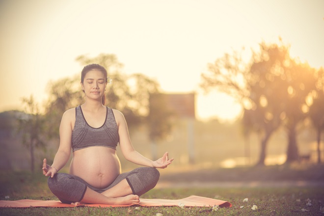 yoga cho bà bầu